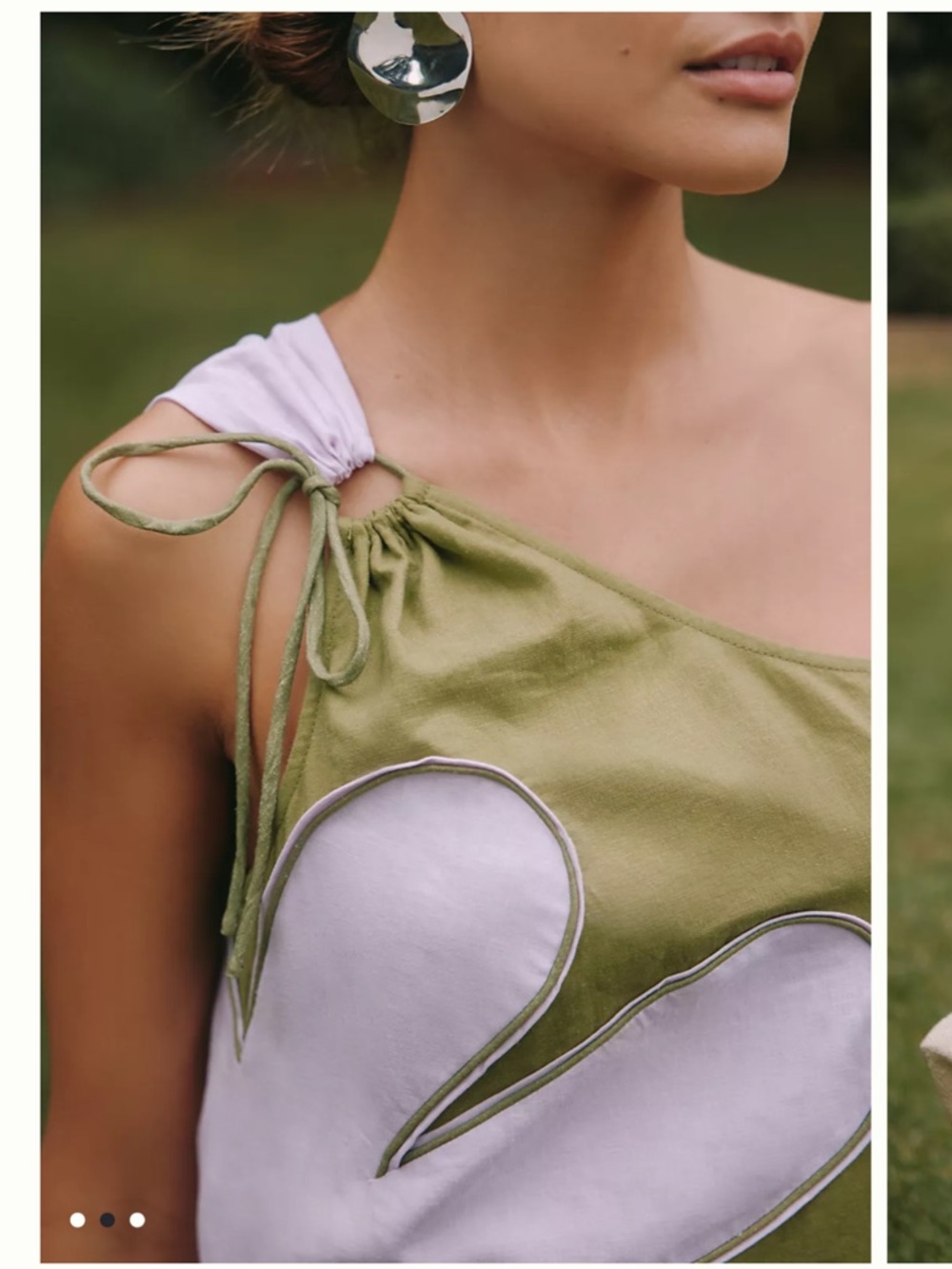 Farm Rio x Anthropologie One-Shoulder Mini Dress - Picture 3 of 6